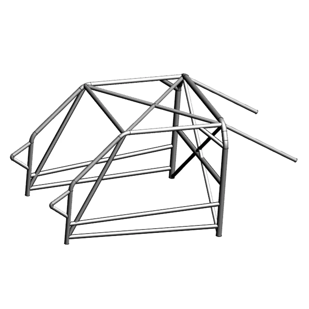 OMP - Roll bar x Polaris RZR XP 900 - immagine 2
