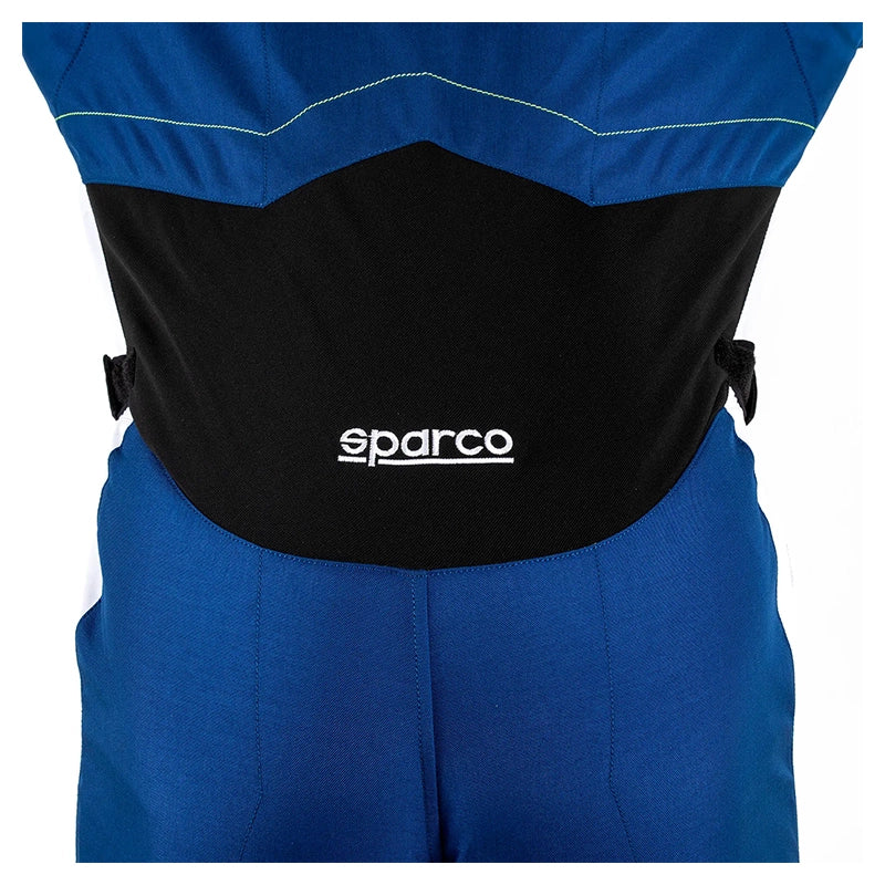 Sparco - Tuta kart Kerb Advanced FIA 8877-2022 (blue/yellow/white) - immagine 7